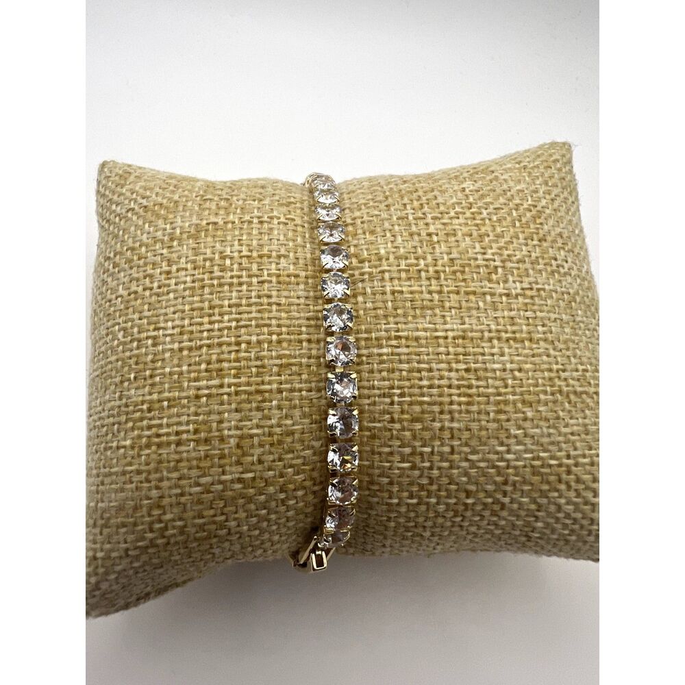 Gold Plated Tennis Bracelet
